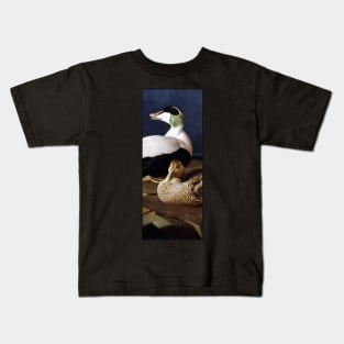 Somateria mollissima by Ferdinand von Wright Kids T-Shirt